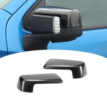 Mirror Cover Compatible with Silverado/Sierra 1500, Carbon Style Pair  Carbo...