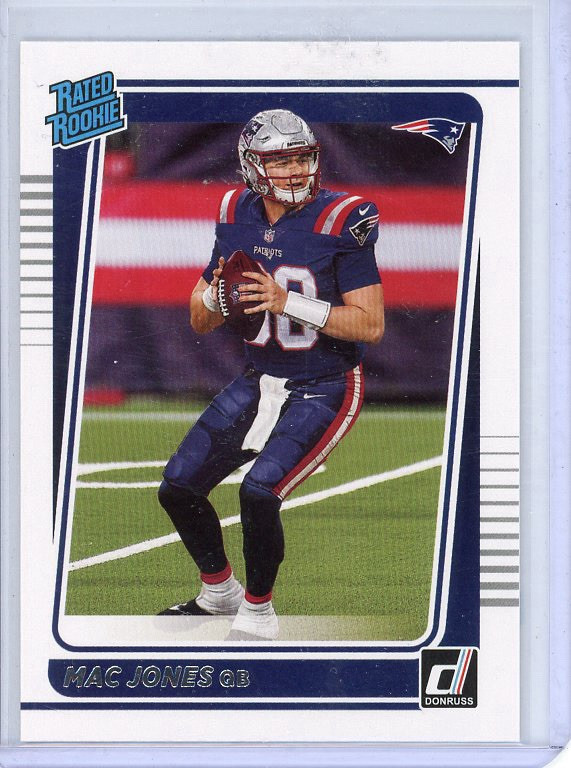 2021 Donruss Mac Jones Rated Rookie Base!! New England Patriots!!
