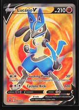 Lucario V SWSH213 SWSH: Sword & Shield Black Star Promo Pokemon Card