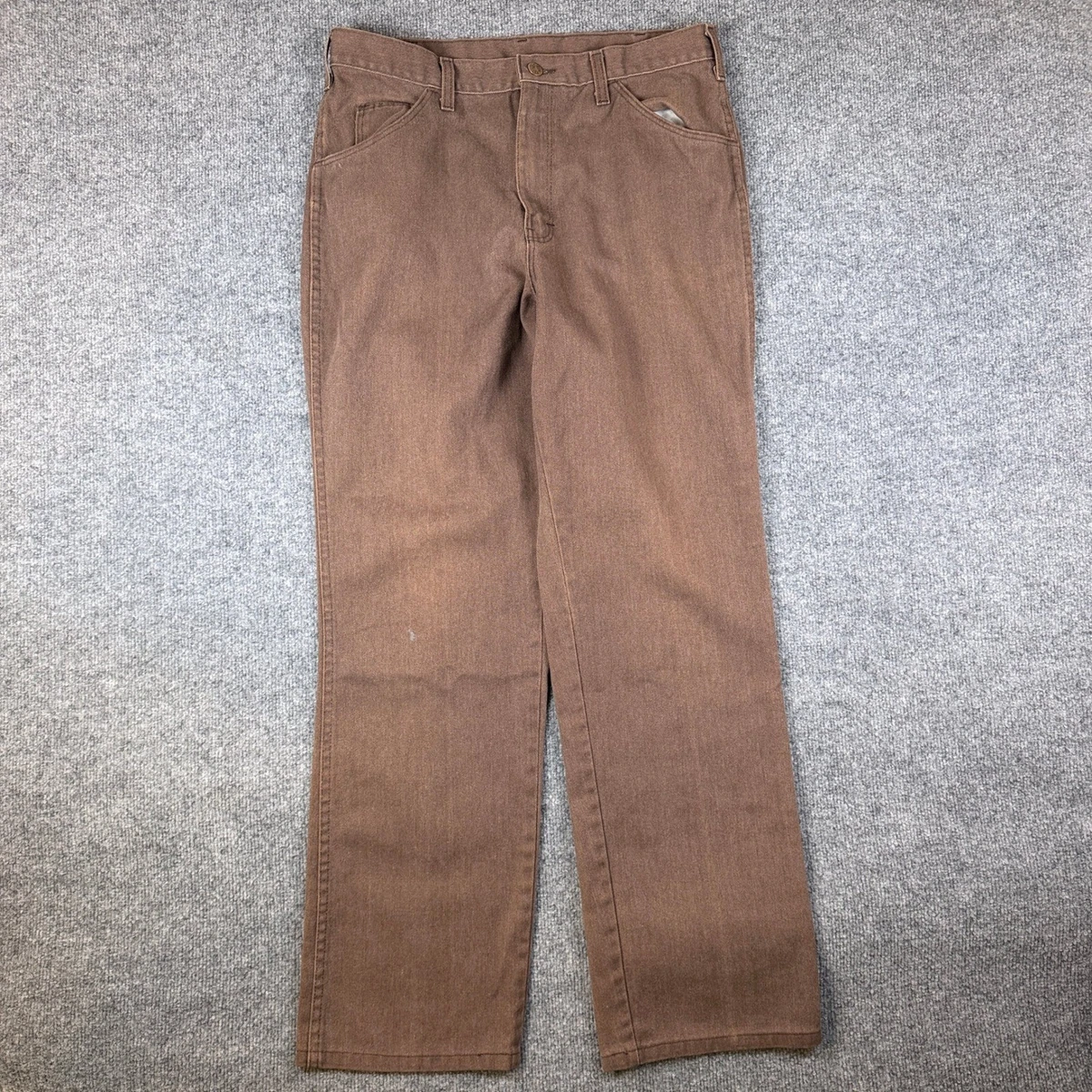 70s BIGMACビックマック ワークパンツ ブラウン USA W34 L30 Big Mac Regular Size Pants for Men for sale | eBay