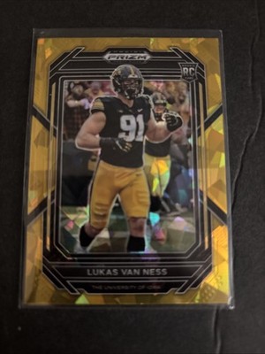 2023 Panini Lukas Van Ness prizm ice rookie rc