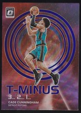 2022-23 Donruss Optic #8 Cade Cunningham T-Minus 3...2...1... Purple