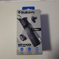 Skullcandy - Method 360 ANC True Wireless Noise Cancelling Earbuds - Black