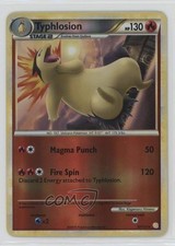 Typhlosion Reverse Foil Pokémon HeartGold & SoulSilver #32 2010