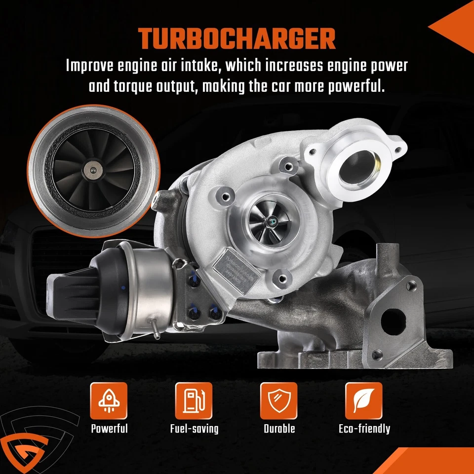 Turbocompresor BV43 para VW Beetle Golf Jetta Audi A3 2,0 L diésel 03L253056 Foto 4 de 4