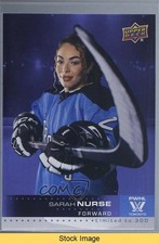 2024 PWHL Showcase Image Variant Purple Achievement /300 Sarah Nurse READ 2d8