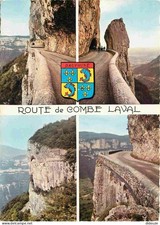 Carte Postale - 26 - Vercors - Route de Combe Laval - Multivues - Blason - CPM -