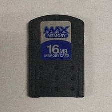 MAX Memory 16MB Memory Card Black for Sony PlayStation 2 Controller Attachment