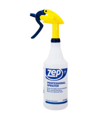 Zep Professional Plastic Spray Bottle, 32 oz, Adjustable Nozzle, (3 Pack) 0.36 per fl oz