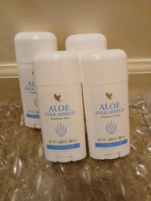 Bulk of 4 Forever Living ALOE EVER_SHIELD DEODORANT STICK NO ALUMINUM Free Ship