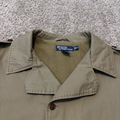 Vintage Polo Ralph Lauren Key West M1941 Military Jacket Olive