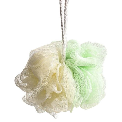 Charcoal Ball Mesh Sponge Buffer Exfoliating Scrubber Scrunchie Shower - Bild 25 von 25