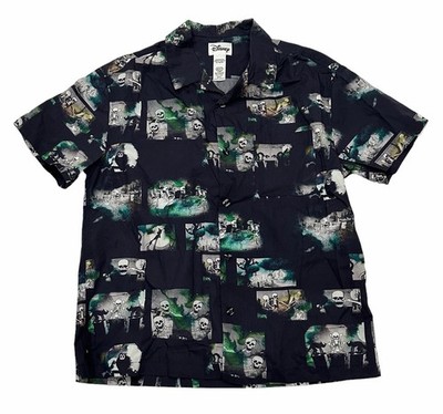 Disney Skeleton Dance Button Up Shirt for Adults - Medium