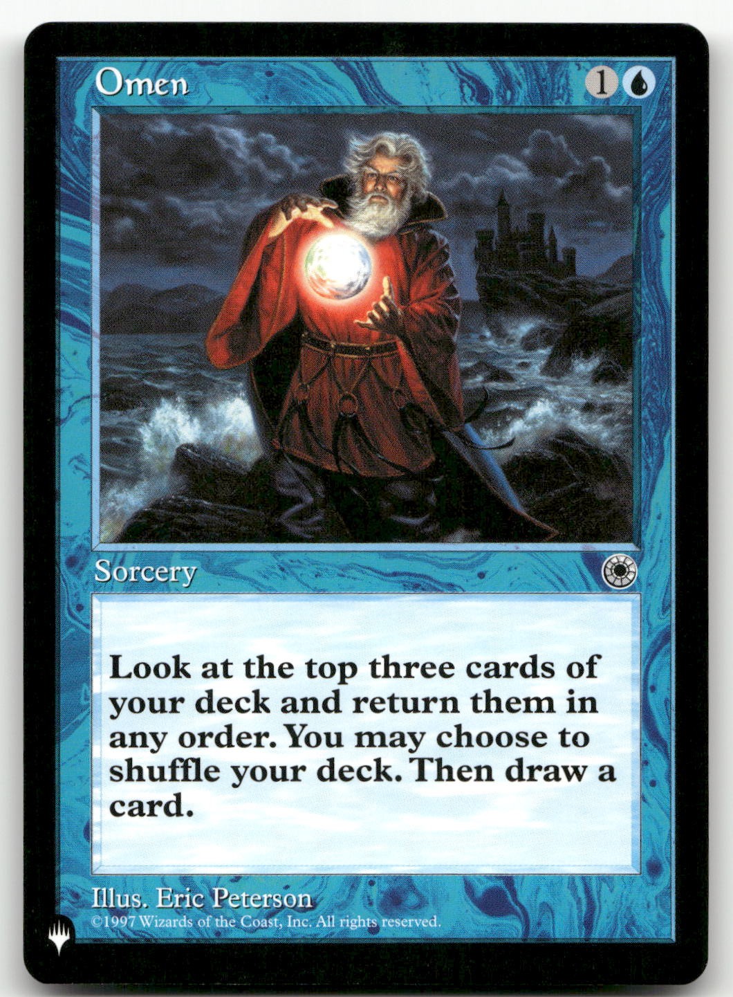 Omen (NM) Portal POR Magic MTG