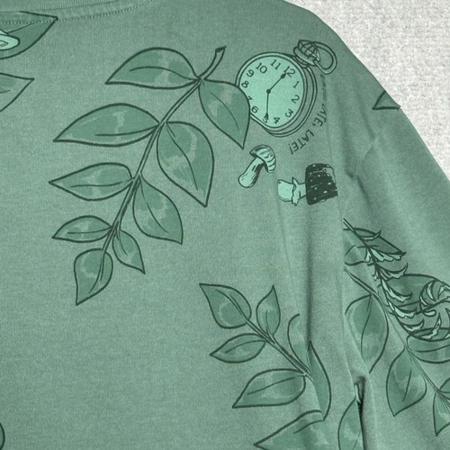Sudadera Disney Alicia en el País de las Maravillas Verde Talla Pequeña Bosque Encantado Conejo - Imagen 4 de 4