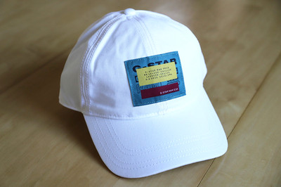 G-Star Raw Avernus Label Cap Twill White Nimbus Cloud