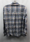 Flag & Anthem x Kittenish Women's Blue Plaid Flannel Button Down Shirt NWT Sz XS — photo 2