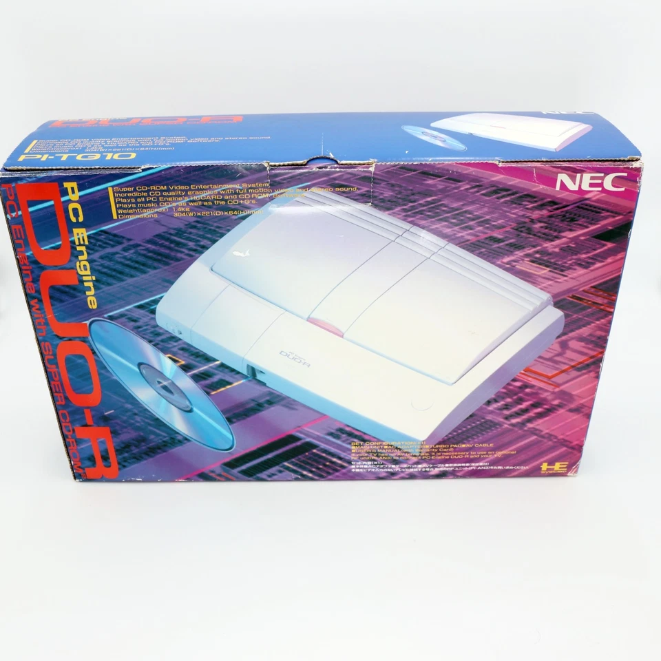Tested PC Engine DUO-R Console NTSC-J  Box Rare Serial Match RARE - Image 4 of 4