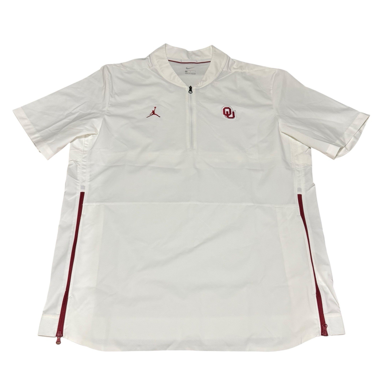 SACAI X NIKE Nike Air Jordan University Of Oklahoma Giacca da Allenatore Manica Corta Uomo Taglia L