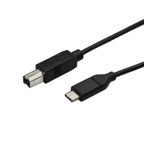 StarTech.com USB2CB50CM USB cable USB C USB B Black