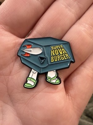 Disney Pixar Toy Story Inspired Super Nova Burger Buzz Lightyear Enamel Pin