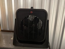 KONWIN KH-07 Ventilateur Portable de Table/Bureau Noir Filaire Électrique 2 Vitesses Cadran, Inclinable