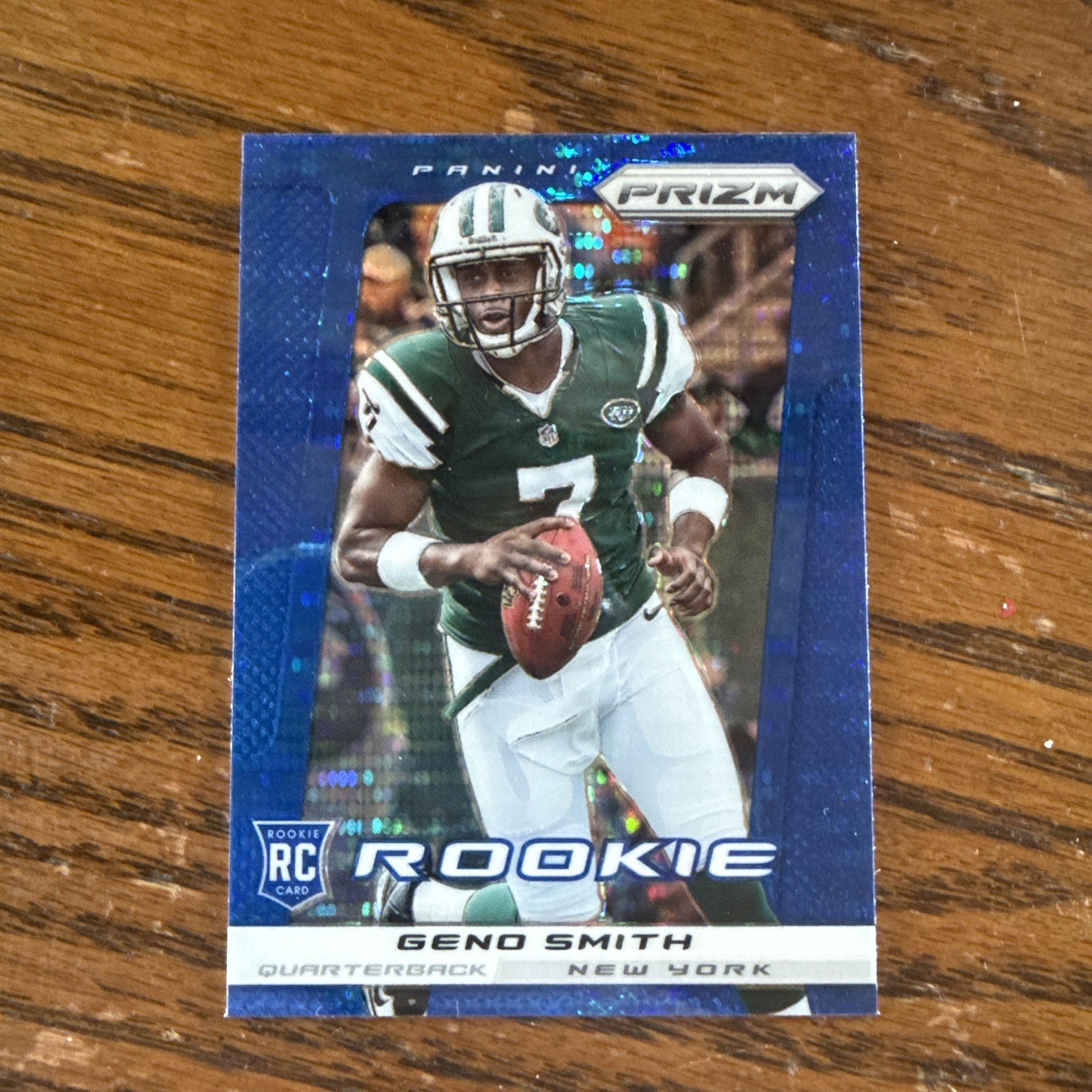 2013 Panini Prizm - Rookie Geno Smith #238 Blue Pulsar Prizm (RC)