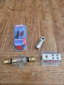 Street Wires Old School Lot 4ga Fuse Holder Distribution Block Ground Terminal