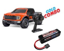 Traxxas Ford Raptor-R 4x4 4s VXL Ultimate Edition FOX 2 Gold Combo TRX101177-...