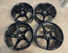 C8 Corvette Z06 Eray Forged Wheels Oem 2021 Rims Factory Black Set Of 4