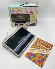 ELEKTRONIKA 21-10 VINTAGE USSR TUBE DIGITAL ALARM CLOCK #1064