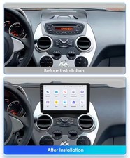 Autoradio Android Ford Ka 2008-2014 Stereo Auto Touch 9" WIFI CarPlay Navigatore - Miniatura 2
