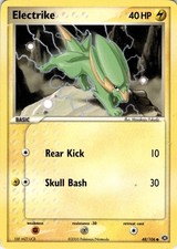 Electrike 48/106 Common Emerald Pokemon Moderately Played on eBay
