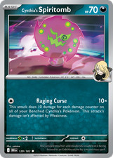 Cynthia's Spiritomb 129/182 Uncommon Destined Rivals | READ DESCRIPTION
