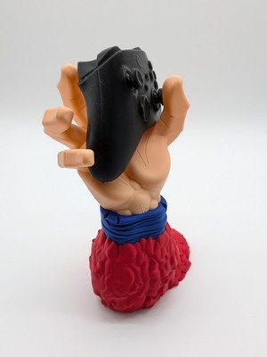Gaming Controller Headphone Stand - Goku SSJ4 from Dragonball - Fan Art