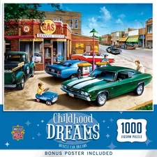 MasterPieces - Childhood Dreams - Muscle Car Dreams 1000 Piece Jigsaw Puzzle