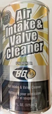 BG GDI Air Intake & Valve Cleaner PN 260WOR One 11oz Can Made in USA