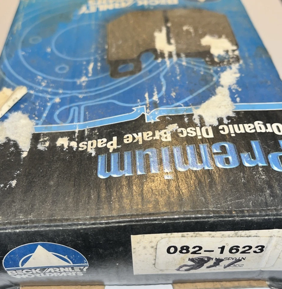 Комплект дисковых тормозных колодок Beck/Arnley 082-1623 подходит для Toyota Echo 2000 года бесплатная доставка - Изображение 2 из 2