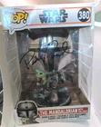 Funko Pop! Star Wars Mandalorian with the Child #380 10in Vinyl Figure Signed!