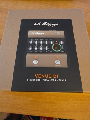 LR Baggs VENUE DI Acoustic Guitar Preamp Direct Box and Effects Pedal