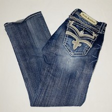 Rock Revival Women’s Essie Bootcut Jeans 32x29 Blue Denim Used