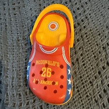 McDonald's x All American Game x Crocs Happy Meal Toys 2026 - Red Jersey A10