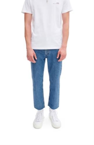 A.P.C. Rudie Straight Fit Jeans Men's Indigo Raw Hem 32 New $265    COEVP-H09127