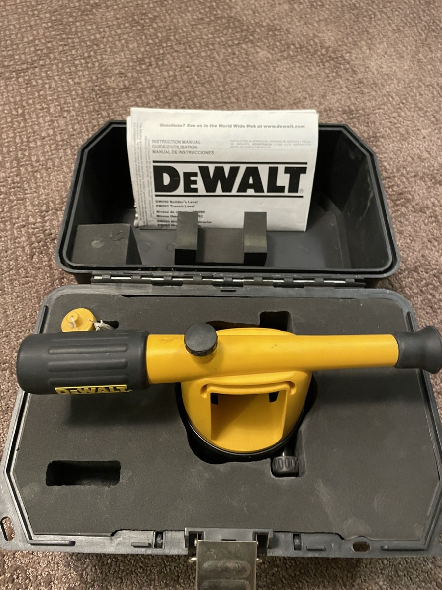 Dewalt DW090 Builders Surveyors Sight Level | eBay