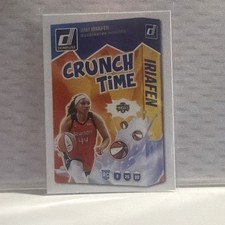 Kiki Iriafen 2025 Panini Donruss WNBA - Crunch Time #20 (RC)