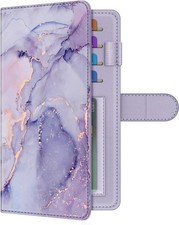 Checkbook Cover for Personal Checkbook, RFID Blocking Big Capacity Standard