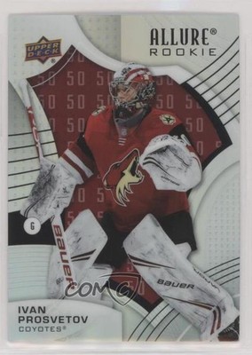 2021 Upper Deck Allure Rookies Number 46/199 Ivan Prosvetov #113 Rookie RC 1t49