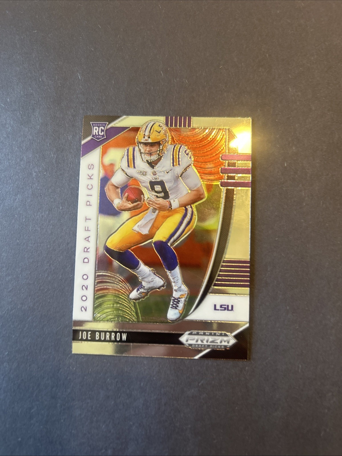 2020 Panini Prizm Draft Picks - Draft Picks Rookies Joe Burrow #105 (RC)