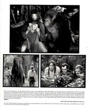 1997 WALT DISNEY PICTURES - GEORGE OF THE JUNGLE - BRENDAN FRASER  PROMO PHOTO C