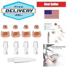 Replacement Heads for Finishing Touch Flawless Facial Hair Remover, 4 Pack